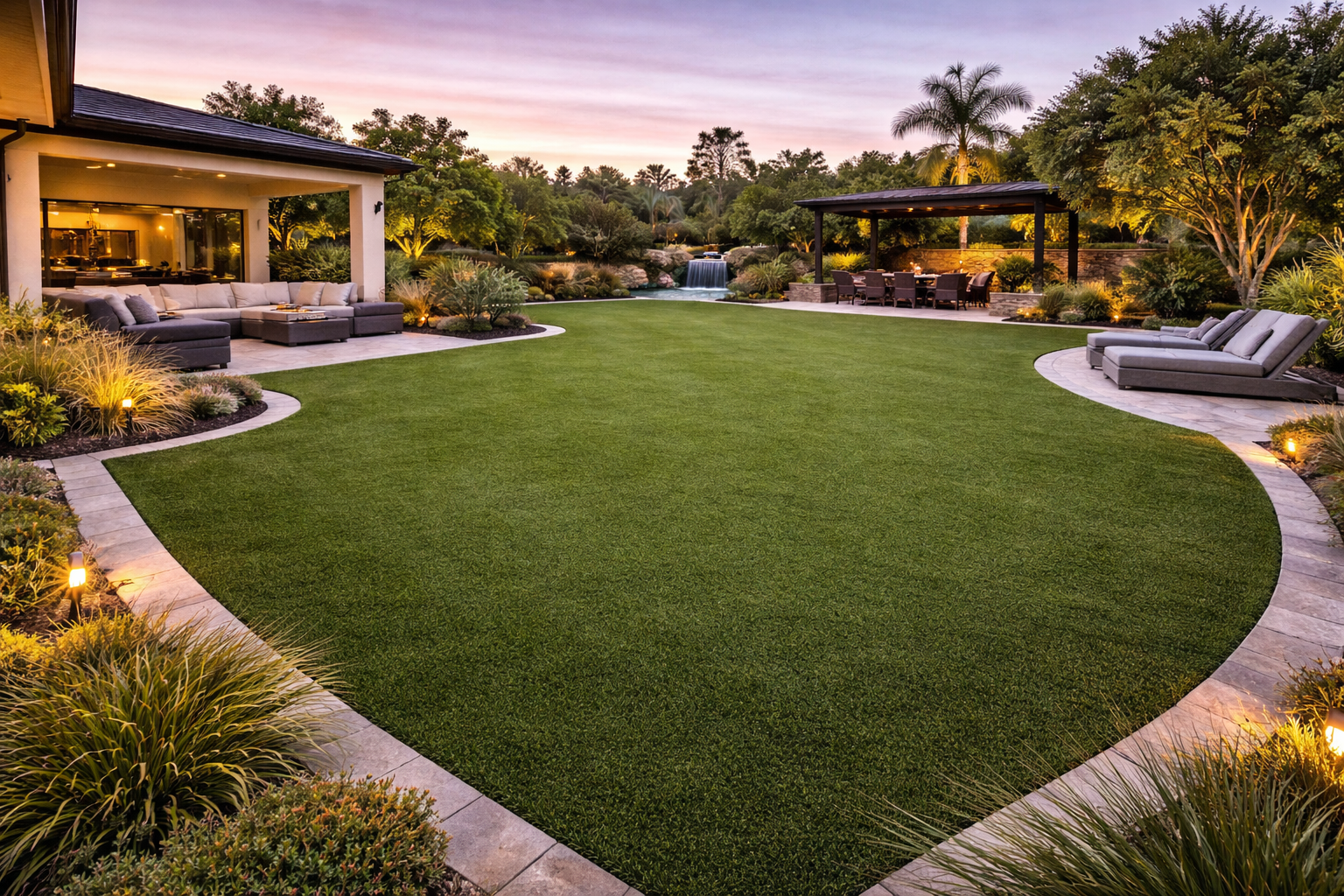 Artificial turf installation Los Angeles